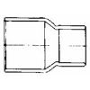 Picture of Wrot-Copper Pressure-Rated Reducer-Coupling C x C 1" x 1/2"
