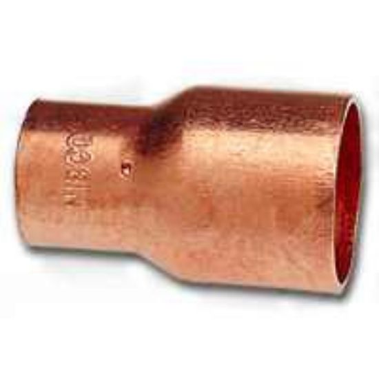Picture of Wrot-Copper Pressure-Rated Reducer-Coupling C x C 1.500" x 3/4"