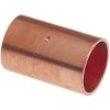 Picture of Wrot-Copper Pressure-Rated Coupling C x C Dimple-Stop 2-1/2"