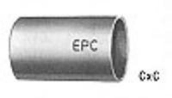 Picture of Wrot-Copper Pressure-Rated Coupling No-Stop C x C 3/4"