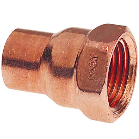Picture of Wrot-Copper Pressure-Rated Female-Adapter C x F 1" x 1-1/4"