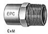 Picture of Copper Male-Adapter C x M 1-1/4"