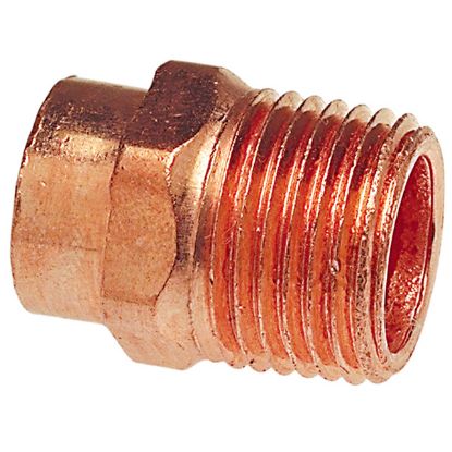 Picture of Copper-Fitting Male-Adapter C X M 1-1/4" X 1"