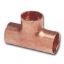 Picture of Wrot-Copper Pressure-Rated Straight-Tee C x C x C 1/4" Material