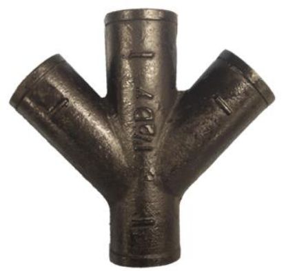 Picture of No-Hub Double-Wye 3"