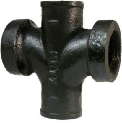 Picture of No-Hub Sanitary Tapped Cross-2 x 1-1/2"
