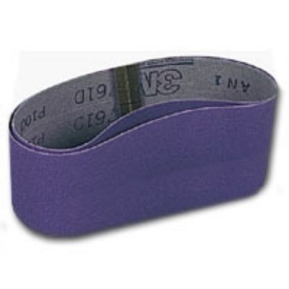 Picture of Sanding-Belt 761D Resin-Bond-Cloth Purple P-Grade 60-Grit Y-Backing 3" x 18"