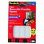 Picture of Removable Mounting Squares Clear 11/16" x 11/16" (.68" x .68") 35Pk
