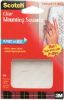 Picture of Removable Mounting Squares Clear 11/16" x 11/16" (.68" x .68") 35Pk