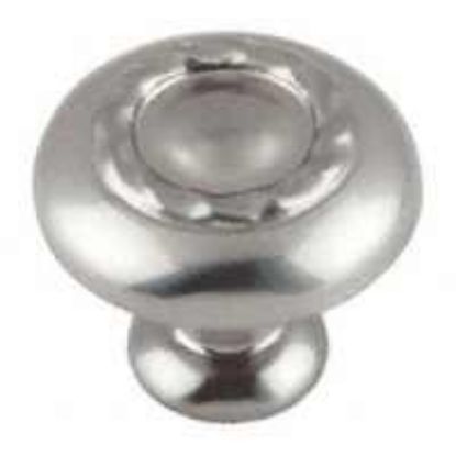 Picture of Rope Design Cabinet-Knob Satin-Chrome 1-1/4"