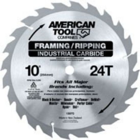 Picture of Circular-Sawblade Carbide Tooth 10" 24T