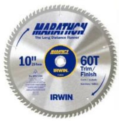 Picture of 10" 60-tooth Carbide-tipped Circular-sawblade
