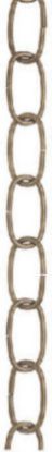 Picture of Light-Fixture Oval Chain Antique Brass 36"