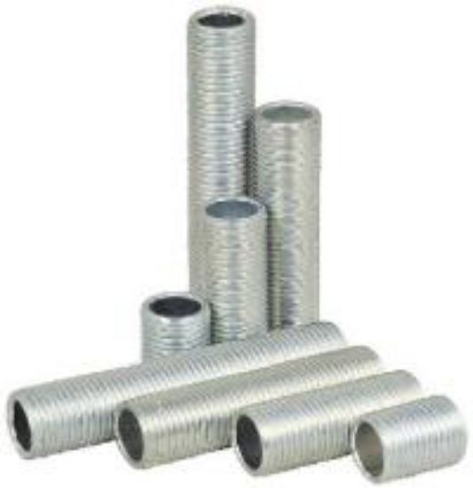 Picture of All-thread Lamp-Nipple Zinc-plated Assorted 1/8" Ip