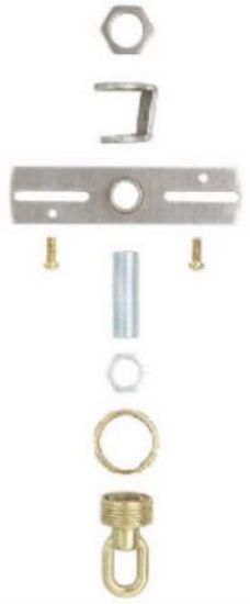 Picture of Screw Collar Loop Kit Brass 8-Piece