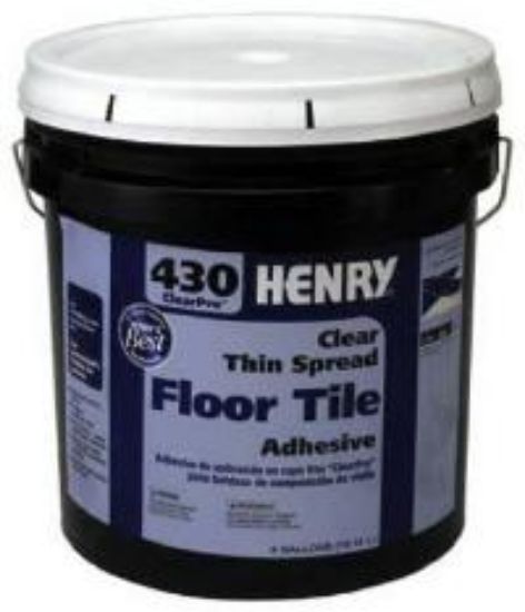 Picture of Tile-Adhesive 430 Clear Thin Spread Floor 4-Gallon