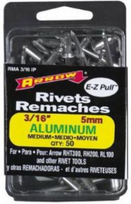 Picture of 3/16 x 1/4 Medium Aluminum Rivet