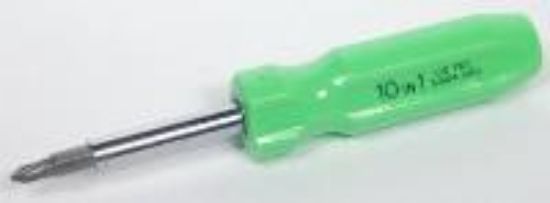Picture of Screw-driver Green Imprinted 10-in-1