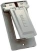 Picture of Weather-Proof Vertical Electrical-Box-Cover Aluminum GFCI Gray