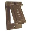 Picture of Weather-Proof Vertical Electrical-Box-Cover Aluminum GFCI Bronze