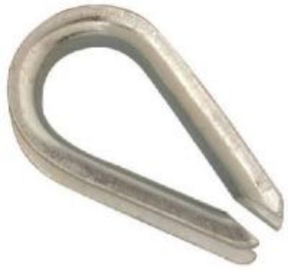 Picture of Wire-Rope-Thimble Zinc-Plated 5/8"