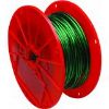 Picture of Galvanized-Steel Cable 1/16" Diameter 1 x 7 Green Vinyl-Coated