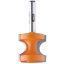 Picture of Bullnose Router-Bit 3/4" Bead Height 1-3/8" Cutting Length 2-Flute 1/2"-Shank