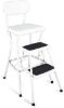 Picture of White Knock-Down Chair Step-Stool