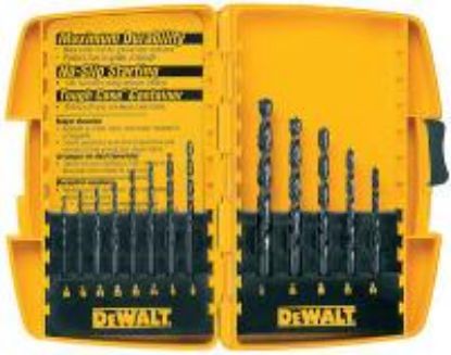 Picture of Drill-bit-set Black-Oxide-Finish 13-Piece