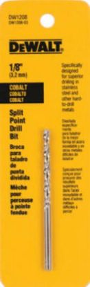 Picture of Drill-Bit Cobalt-Steel Split-Point 1/8"