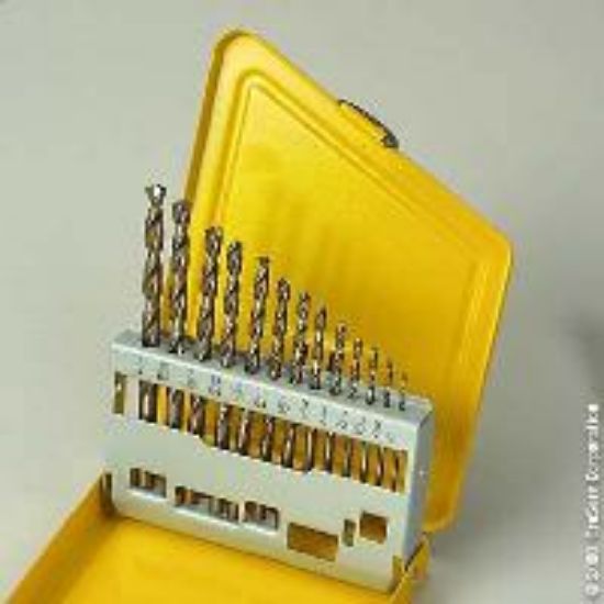 Picture of 14 Pc Cobalt-Steel Drill-Bit Split-Point Set
