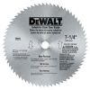 Picture of 7-1/4" 68-tooth Non-ferrous-cutting Steel-tooth Circular-Sawblade