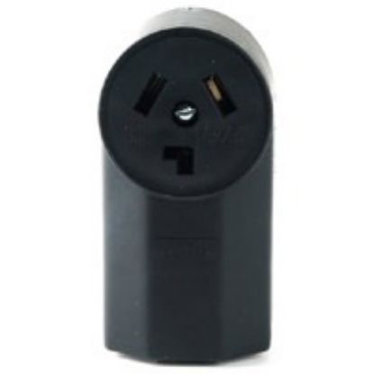 Picture of Range Outlet Surface-Mount 50A 125/250V 3-Pole 3-Wire Black