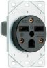 Picture of Flush Power Electrical-Outlet Brown 30-Amp