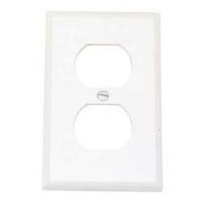 Picture of Wall-Plate Duplex-Receptacle White