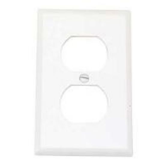 Picture of Wall-Plate Duplex-Receptacle White