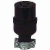 Picture of Residential Connector Rubber Black 15-Amp