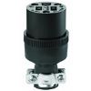 Picture of Residential Connector Rubber Black 15-Amp