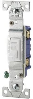 Picture of Light-Switch Grounding Quiet Single-pole 15-amp White