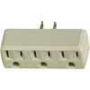 Picture of 15-Amp Ivory Triple Adapter