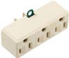 Picture of 15-Amp Ivory Triple Adapter