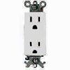 Picture of Electrical-Outlet Decora-Style Duplex-Receptacle 15-Amp 125-Volt