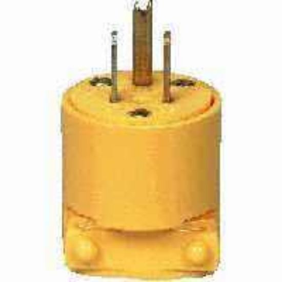 Picture of Electrical-Plug 15-Amp Yellow