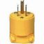 Picture of Electrical-Plug 15-Amp Yellow