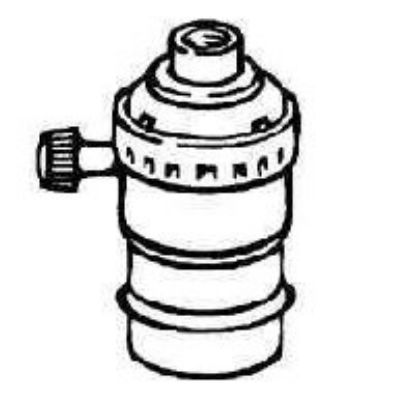 Picture of Light-Bulb-Socket 3-Way Turn Key