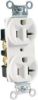 Picture of 20-Amp White Indu Receptacle