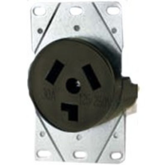 Picture of Flush Receptacle 30-amp