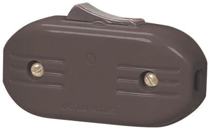 Picture of Cord-Switch Single-Pole Brown 15-Amp