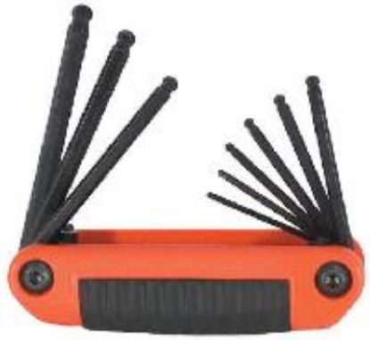 Picture of Hex-Key Set Fold-Up Medium 9Pc