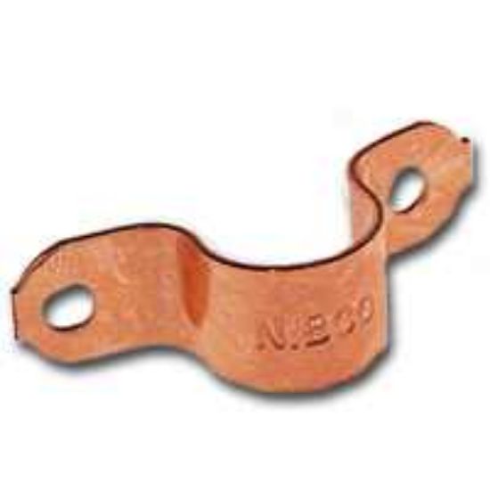 Picture of Copper-tube Straps 2-hole 3/4"